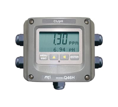 Analytical Technology Residual Chlorine Monitor, Q46H/62-63